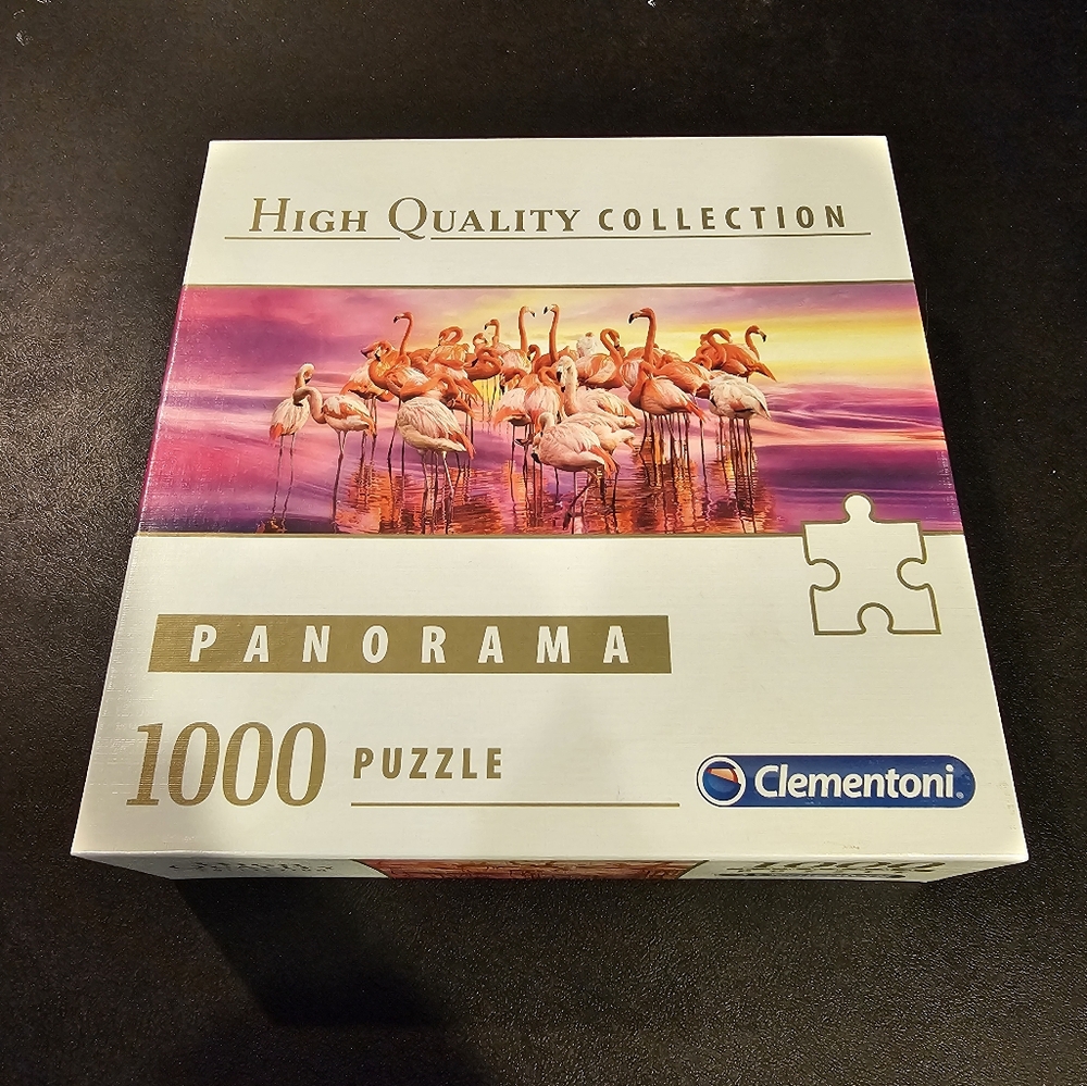 Flamingo Panorama Puzzle
